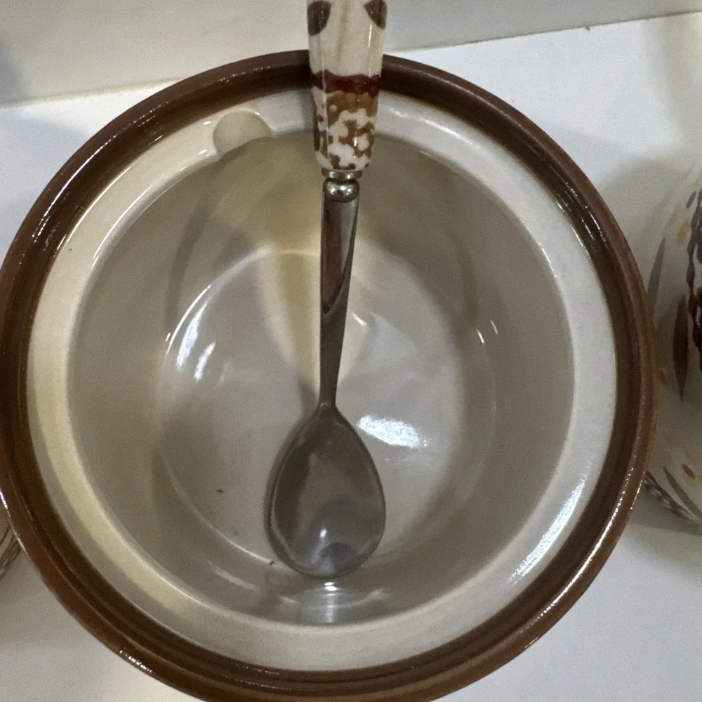 Temp-tations Condiment Set Ceramic Bakeware Old World Spice 3 Piece TT16